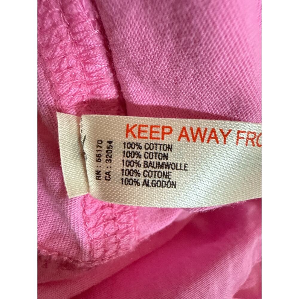 Daily Practice By Anthropology Bubble Hem Mini Dress Pink Women's Size XL - Picture 7 of 7